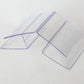 16mm Polycarbonate Ridge Cap / Corner Cap (R Channel)