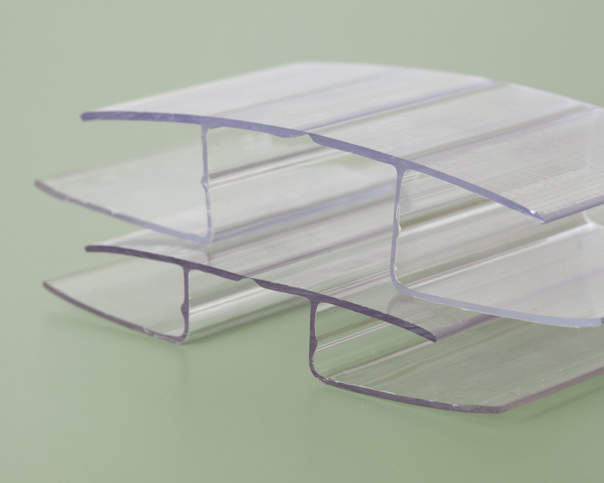 Polycarbonate Ridge Cap / Corner Cap (R Channel)