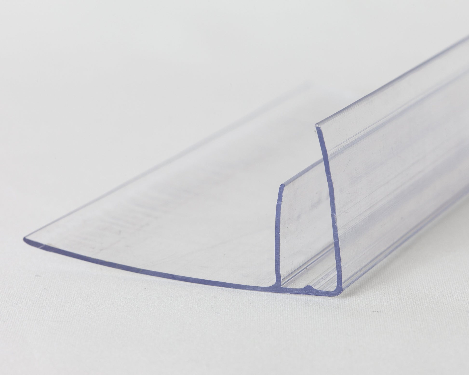 8-10mm Polycarbonate Side Cap (F Channel)