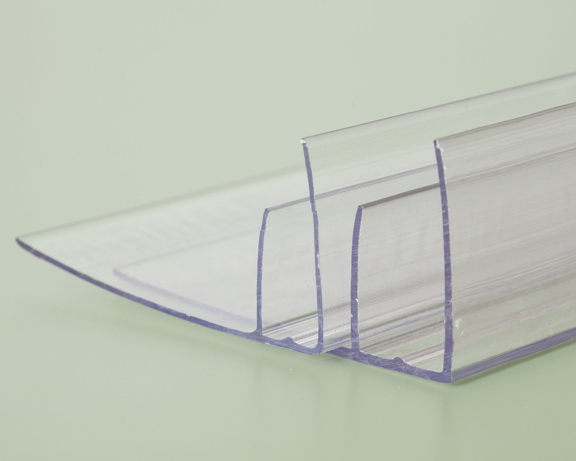 Polycarbonate Side Cap (F Channel)