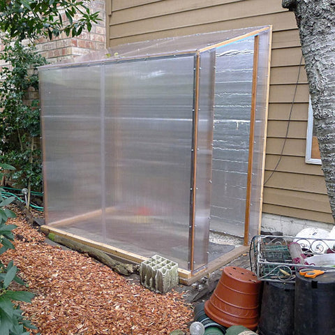 DIY Mini 4’x6’ Greenhouse