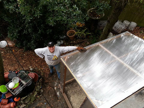 DIY Mini 4’x6’ Greenhouse