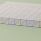 10mm Clear Twinwall Polycarbonate Sheet