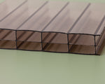 16mm Bronze Triple Wall Polycarbonate Sheet