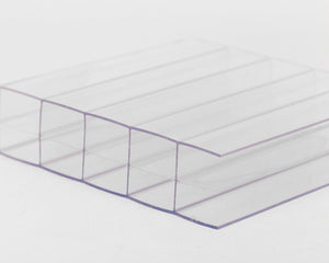 25mm Clear Triple Wall Polycarbonate Sheet