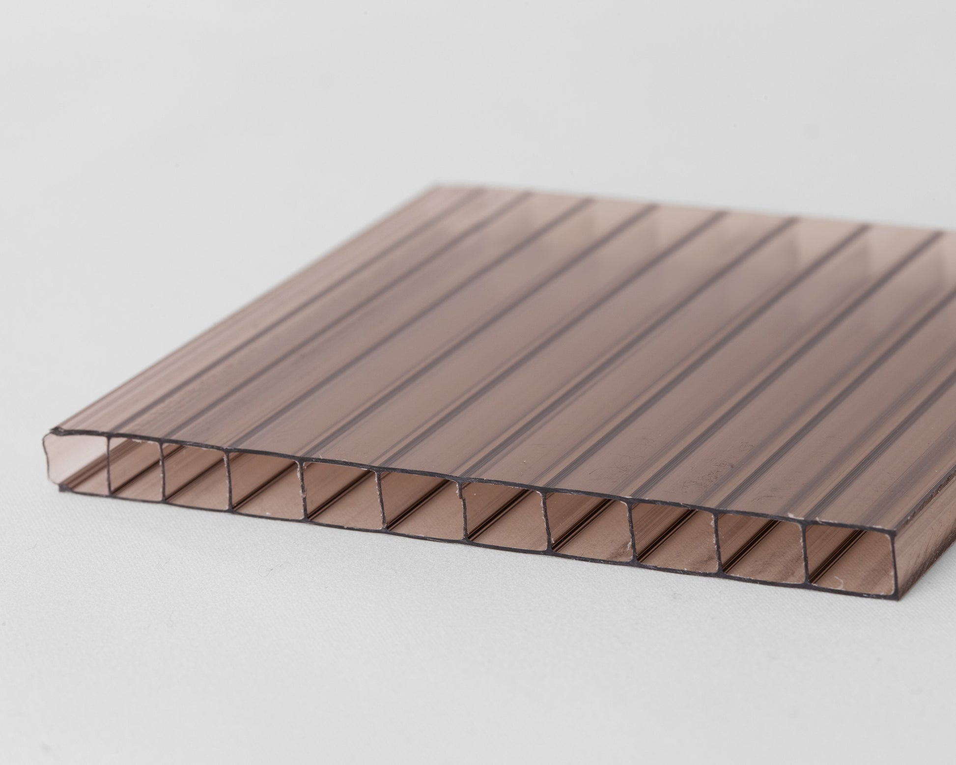 8mm Bronze Twinwall Polycarbonate Sheet